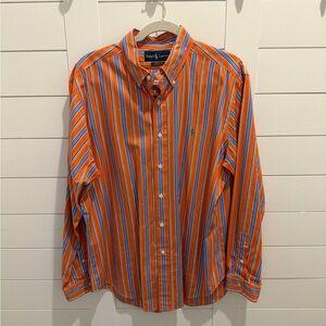 Ralph Lauren Men's Vibrant Striped Shirt
